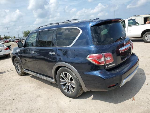 JN8AY2ND9J9057853 - 2018 NISSAN ARMADA SV BLUE photo 2