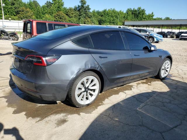 5YJ3E1EA1MF042349 - 2021 TESLA MODEL 3 GRAY photo 3