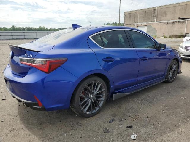 19UDE2F8XKA012134 - 2019 ACURA ILX PREMIUM A-SPEC BLUE photo 3