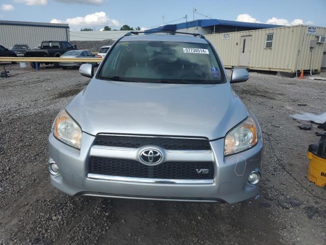 2T3YK4DV9BW012222 - 2011 TOYOTA RAV4 LIMITED SILVER photo 5