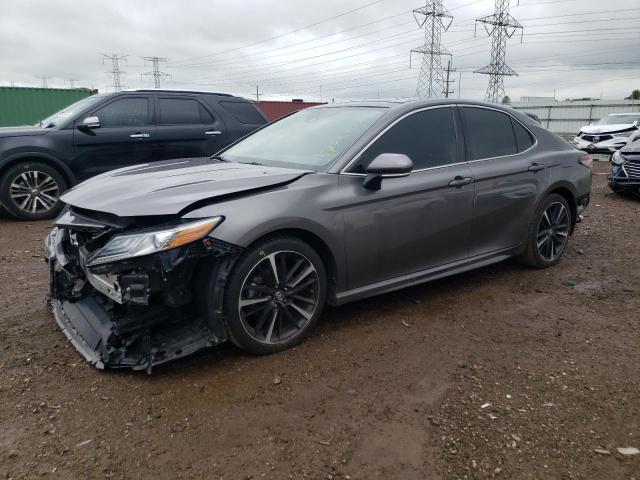 4T1B61HK6KU832341 - 2019 TOYOTA CAMRY XSE GRAY photo 1