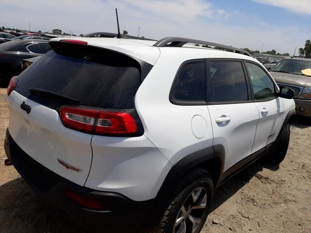 1C4PJMBX4JD527031 - 2018 JEEP CHEROKEE TRAILHAWK WHITE photo 3