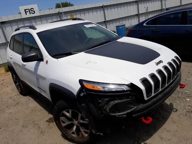 1C4PJMBX4JD527031 - 2018 JEEP CHEROKEE TRAILHAWK WHITE photo 4