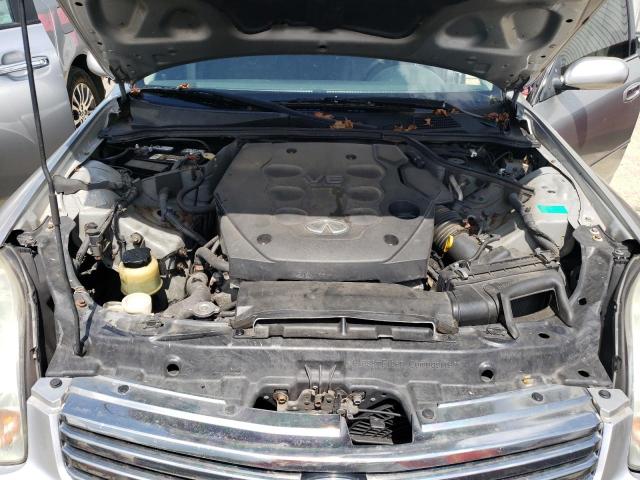 JNKCV51E44M106695 - 2004 INFINITI G35 SILVER photo 11