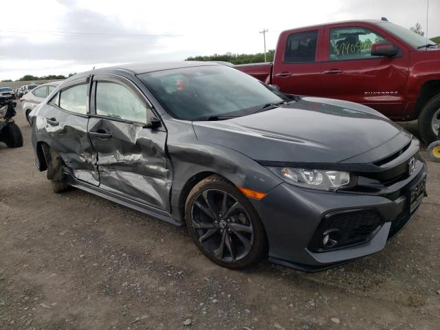 SHHFK7H45KU423194 - 2019 HONDA CIVIC SPORT 灰色 照片 4