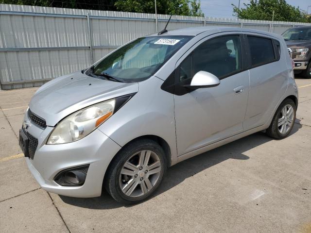 KL8CD6S96EC541004 - 2014 CHEVROLET SPARK 1LT SILVER photo 1