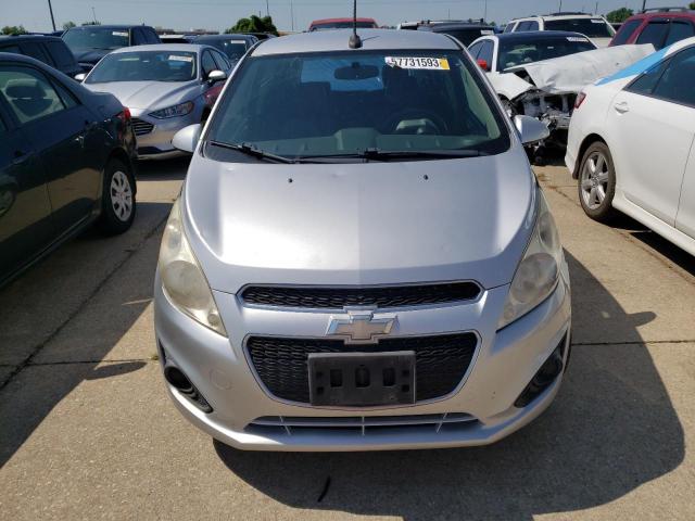 KL8CD6S96EC541004 - 2014 CHEVROLET SPARK 1LT SILVER photo 5