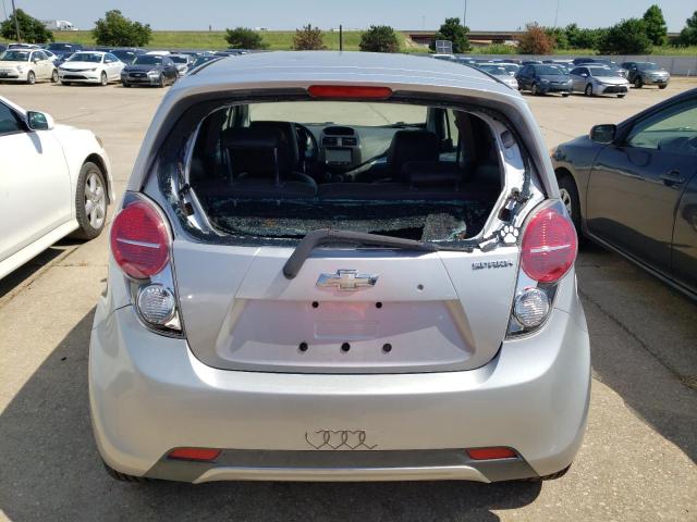 KL8CD6S96EC541004 - 2014 CHEVROLET SPARK 1LT SILVER photo 6