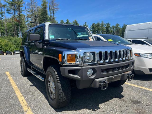 5GTDN13E278176696 - 2007 HUMMER H3 BLUE photo 1