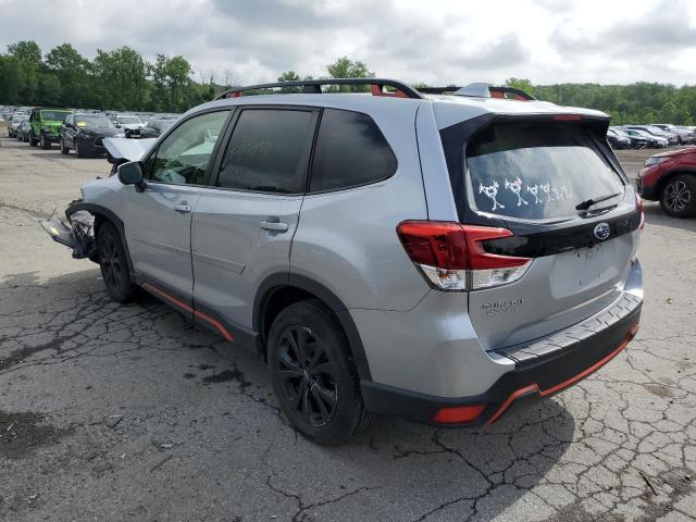 JF2SKAPC2KH429719 - 2019 SUBARU FORESTER SPORT GRAY photo 2