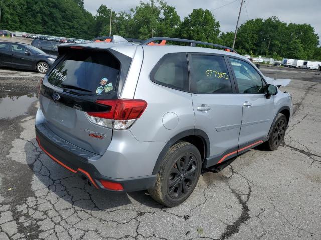 JF2SKAPC2KH429719 - 2019 SUBARU FORESTER SPORT GRAY photo 3