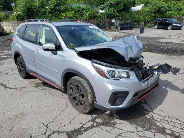 JF2SKAPC2KH429719 - 2019 SUBARU FORESTER SPORT GRAY photo 4