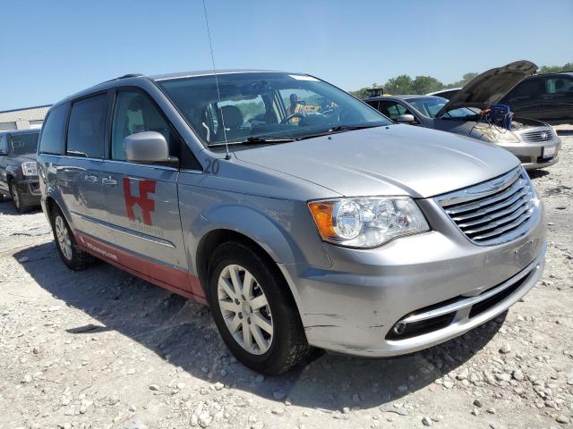 2C4RC1BG3DR651696 - 2013 CHRYSLER TOWN & COU TOURING SILVER photo 4