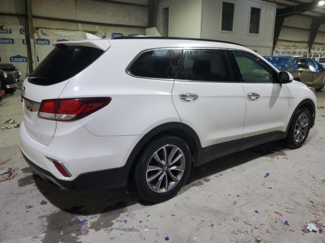 KM8SM4HF1HU206148 - 2017 HYUNDAI SANTA FE SE WHITE photo 3