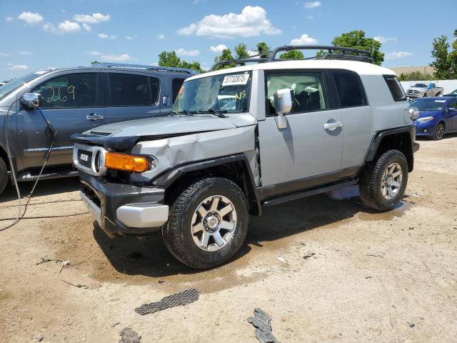 JTEBU4BF6EK188259 - 2014 TOYOTA FJ CRUISER GRAY photo 1