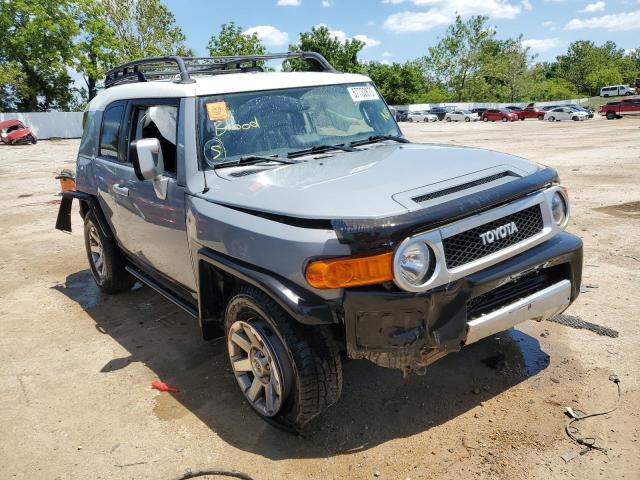 JTEBU4BF6EK188259 - 2014 TOYOTA FJ CRUISER GRAY photo 4