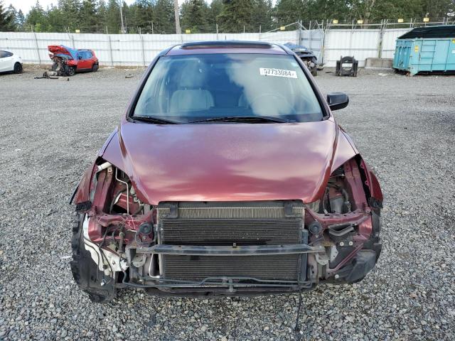 JHLRE38548C052903 - 2008 HONDA CR-V EX BURGUNDY photo 5