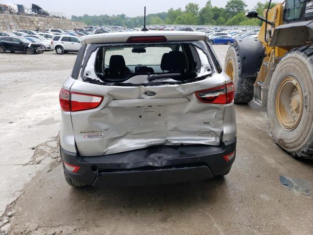 MAJ3S2GE6KC299893 - 2019 FORD ECOSPORT SE SILVER photo 6