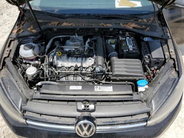 3VWG57AU7KM019796 - 2019 VOLKSWAGEN GOLF S BLACK photo 11