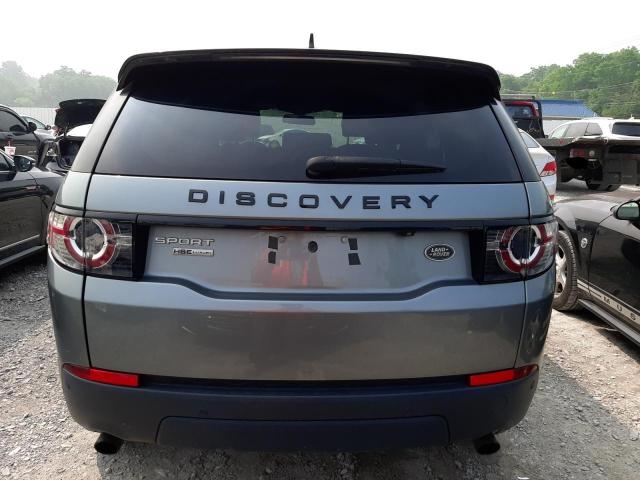 SALCT2BG7GH547801 - 2016 LAND ROVER DISCOVERY HSE LUXURY GRAY photo 6