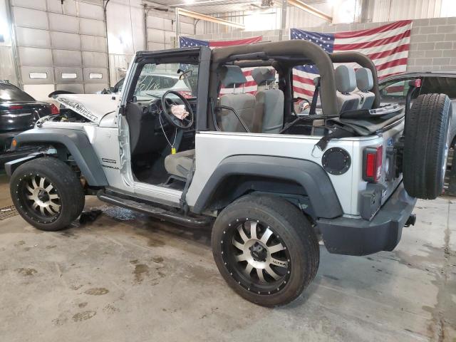 1J4AA2D15AL181297 - 2010 JEEP WRANGLER SPORT SILVER photo 2