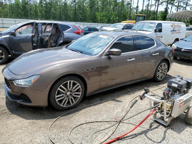 ZAM57XSL8H1223535 - 2017 MASERATI GHIBLI LUXURY BROWN photo 1