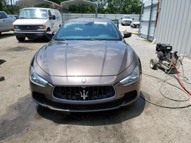 ZAM57XSL8H1223535 - 2017 MASERATI GHIBLI LUXURY BROWN photo 5