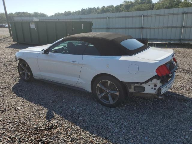 1FATP8EMXF5352524 - 2015 FORD MUSTANG WHITE photo 2