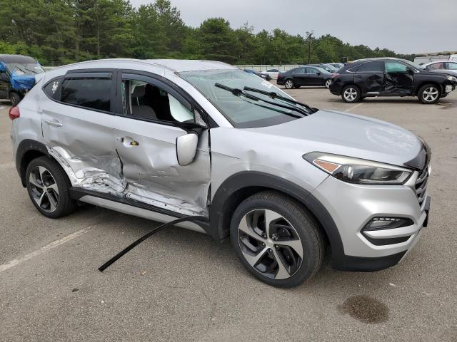 KM8J3CA25HU386329 - 2017 HYUNDAI TUCSON LIMITED SILVER photo 4