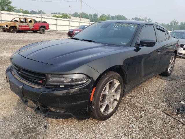 2C3CDXJG5HH505856 - 2017 DODGE CHARGER SXT BLACK photo 1