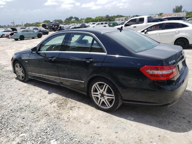 WDDHF9BBXCA546412 - 2012 MERCEDES-BENZ E 550 4MATIC BLACK photo 2