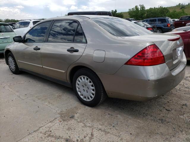 JHMCM561X6C011317 - 2006 HONDA ACCORD VALUE TAN photo 2