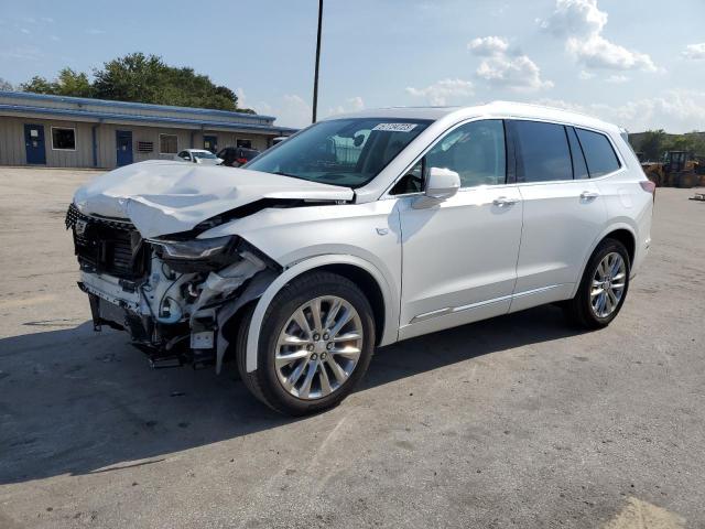 1GYKPCRS4NZ114378 - 2022 CADILLAC XT6 PREMIUM LUXURY WHITE photo 1