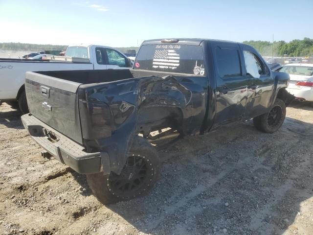 3GCPKSE37BG273930 - 2011 CHEVROLET SILVERADO K1500 LT BLACK photo 3