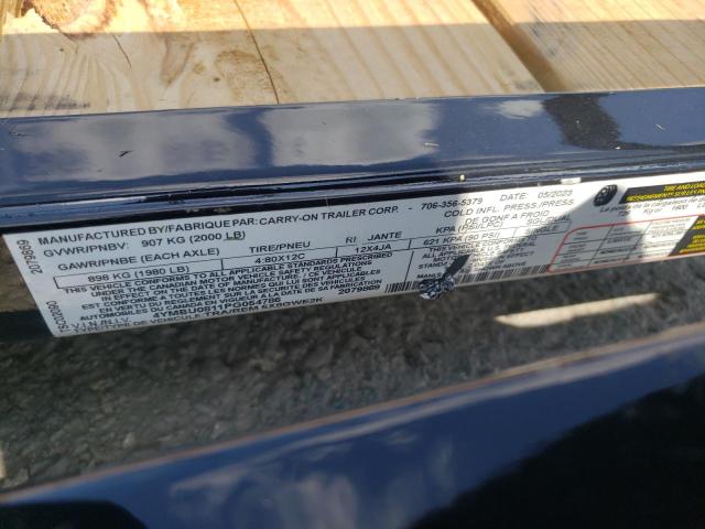 4YMBU0811PG054786 - 2023 CADK UTILIAILER Qara foto 10