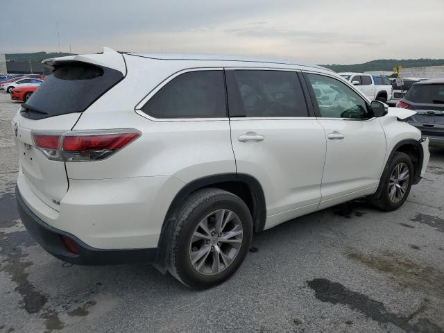 5TDKKRFH7FS052476 - 2015 TOYOTA HIGHLANDER XLE Ağ foto 3