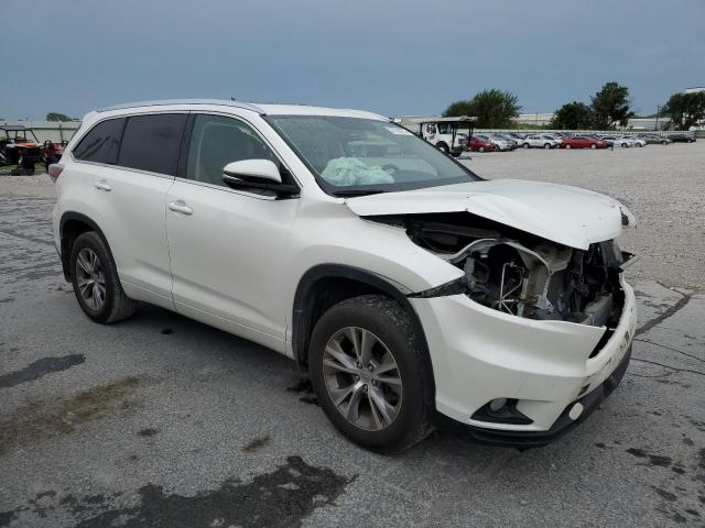 5TDKKRFH7FS052476 - 2015 TOYOTA HIGHLANDER XLE Ağ foto 4