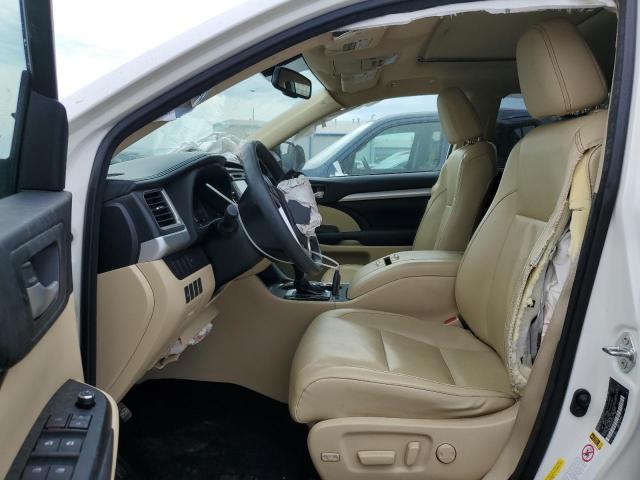 5TDKKRFH7FS052476 - 2015 TOYOTA HIGHLANDER XLE Ağ foto 7