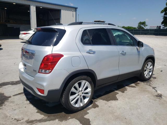 3GNCJMSBXJL148488 - 2018 CHEVROLET TRAX PREMIER SILVER photo 3