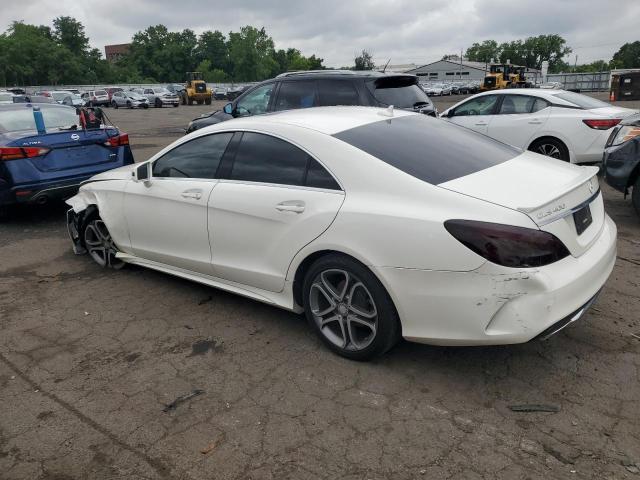 WDDLJ6HB1GA164905 - 2016 MERCEDES-BENZ CLS 400 4MATIC WHITE photo 2