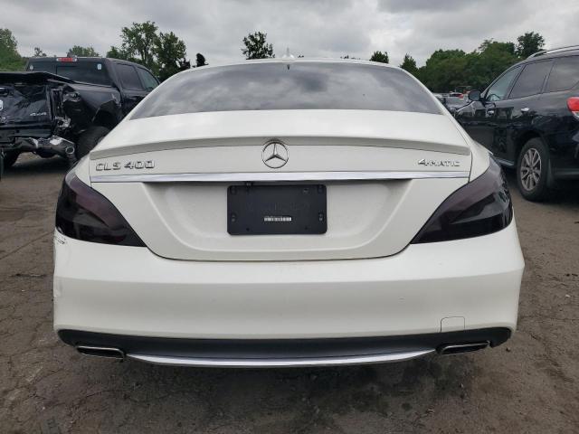 WDDLJ6HB1GA164905 - 2016 MERCEDES-BENZ CLS 400 4MATIC WHITE photo 6