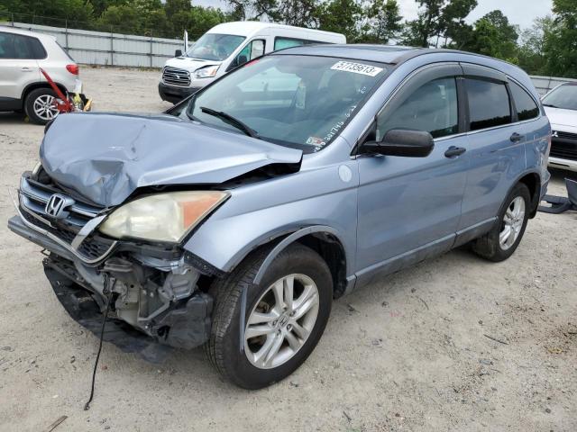 5J6RE3H57AL011629 - 2010 HONDA CR-V EX BLUE photo 1