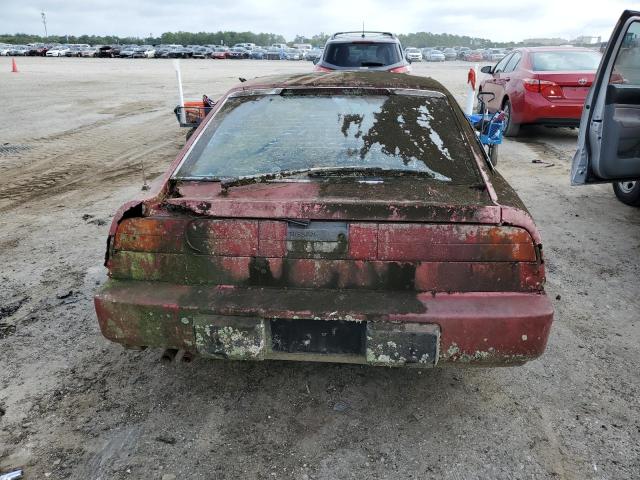 JN1HZ16S4HX123281 - 1987 NISSAN 300ZX 2+2 BURGUNDY photo 6