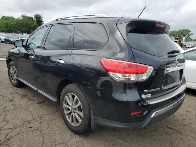 5N1AR2MM6FC723700 - 2015 NISSAN PATHFINDER S BLACK photo 2