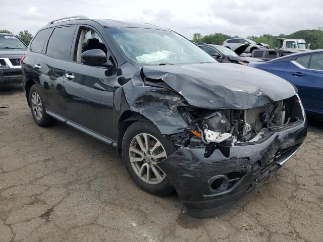 5N1AR2MM6FC723700 - 2015 NISSAN PATHFINDER S BLACK photo 4