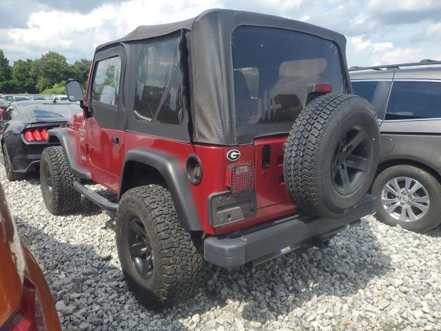 1J4FA49S1YP764360 - 2000 JEEP WRANGLER / SPORT MAROON photo 2