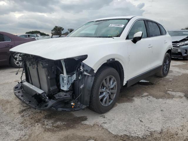 JM3TCBCY4M0540997 - 2021 MAZDA CX-9 TOURING WHITE photo 2