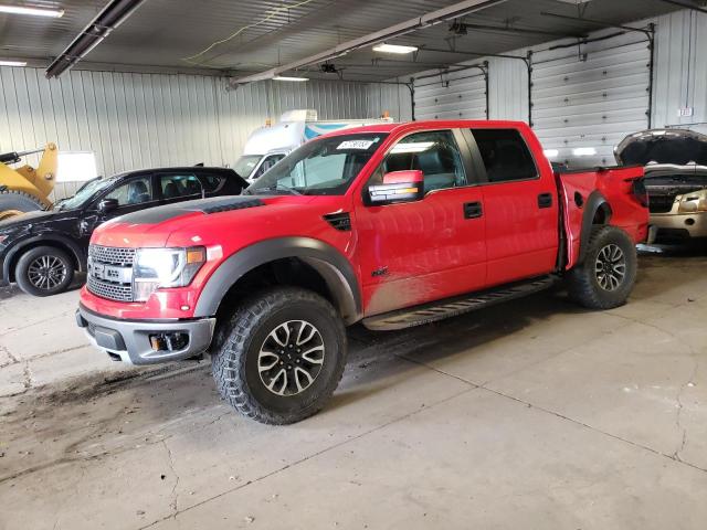 1FTFW1R62EFD04103 - 2014 FORD F150 SVT RAPTOR RED photo 1