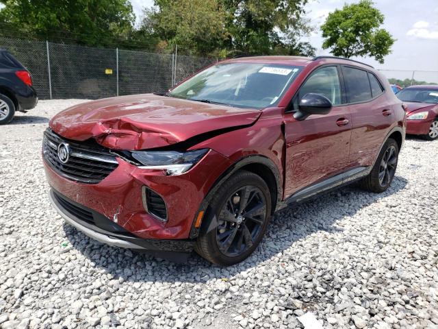 LRBFZMR4XPD014504 - 2023 BUICK ENVISION PREFERRED RED photo 1