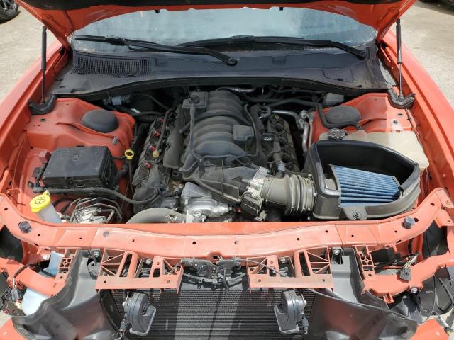 2C3CDXGJ2MH535443 - 2021 DODGE CHARGER SCAT PACK ORANGE photo 11